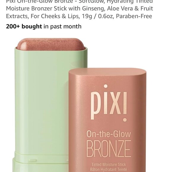 Pixi On-the-Glow Bronze Tinted Moisture Stick - NEW  Color: Soft Glow - Picture 1 of 3